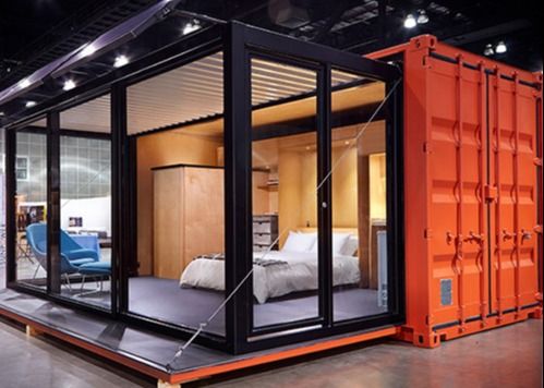20ft Outdoors Camp Expandable Shipping Container House